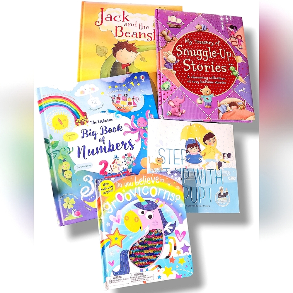 Children's story books lot of 5